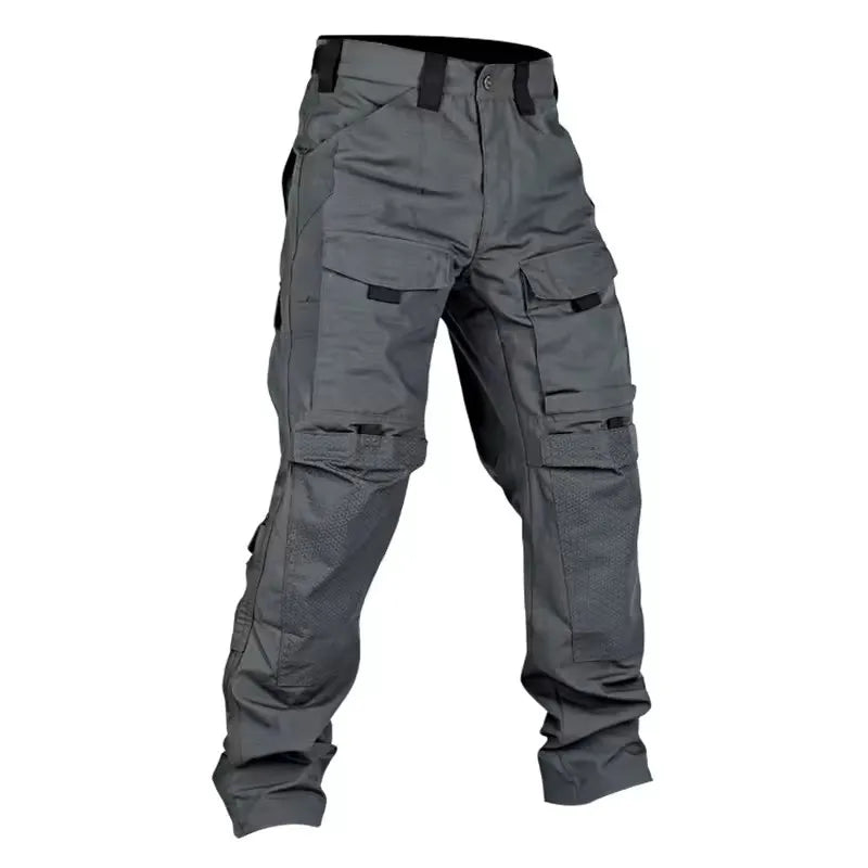 Men Tactical Pants Quick Dry Milit Multi-Pocket Cargo Pants Casual Trousers Wear-Resistant Workwear Traning Hunting Pants Loose