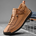 Handmade Leather Men Casual Loafers