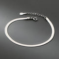 925 Sterling Silver Sparkling Snake Chain Bracelet Classic Simple Adjustable Bracelets For Women Party Fine Jewelry Gift