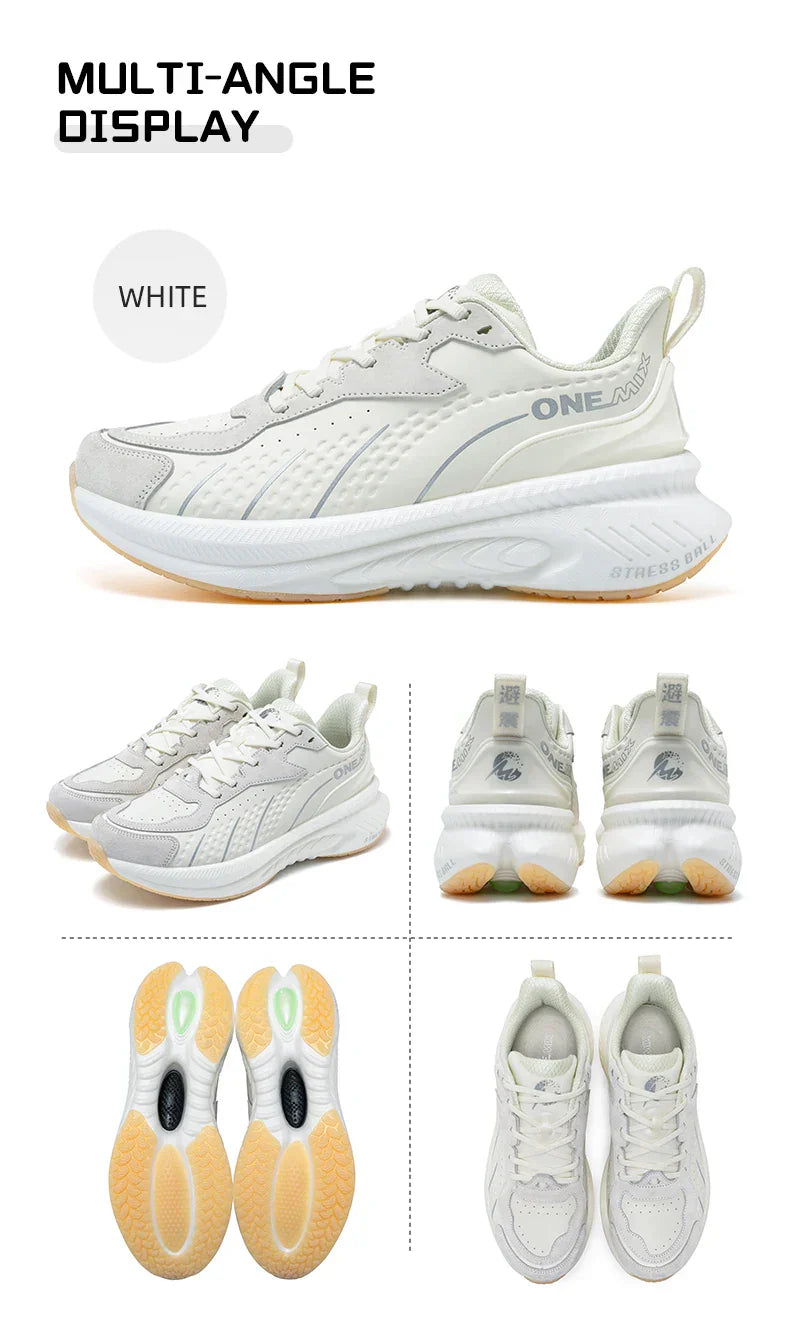 Winter Running Shoes for Men Leather Warm Sport Shoes Wear-resistant Female Jogging Training Shoes Black Walking Sneakers