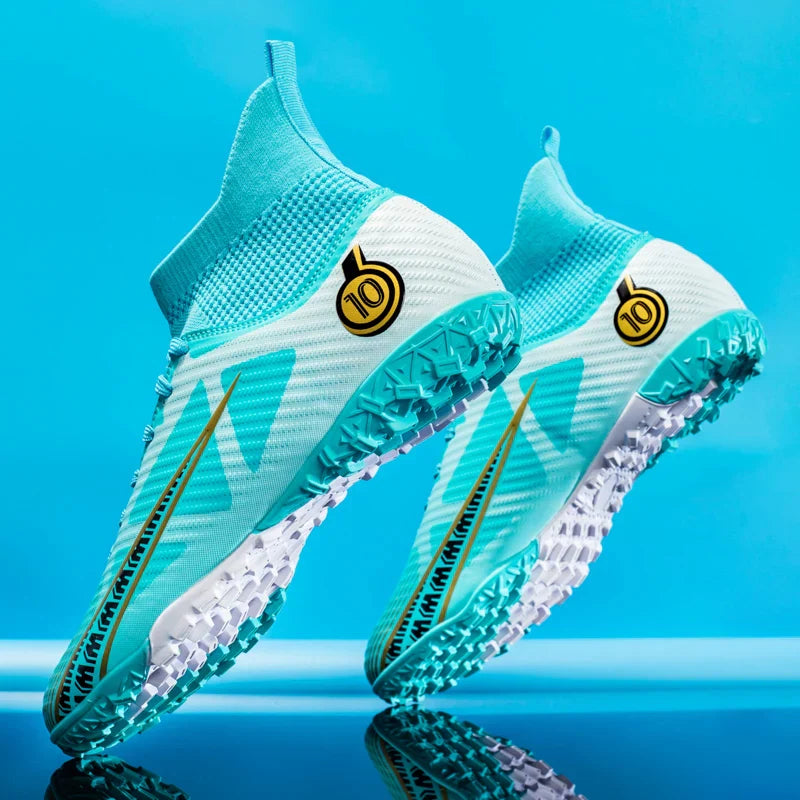 Men Soccer Shoes Kids Football Boots Women Professional Soccer Cleats Antiskid Chaussure Football TF/FG Outdoor Football Shoes