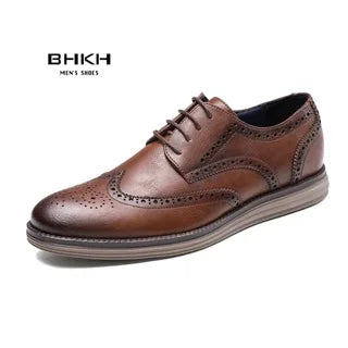Male Sneakers Autumn/Winter traf Leather Men Casual Shoes Business Work Office Lace-up Dress shoes For Men Size47