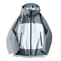 Unisex Waterproof Softshell Jacket Hiking Camping Climbing Trekking Hooded Windbreaker Casual Sporty Rain Coat Men Women