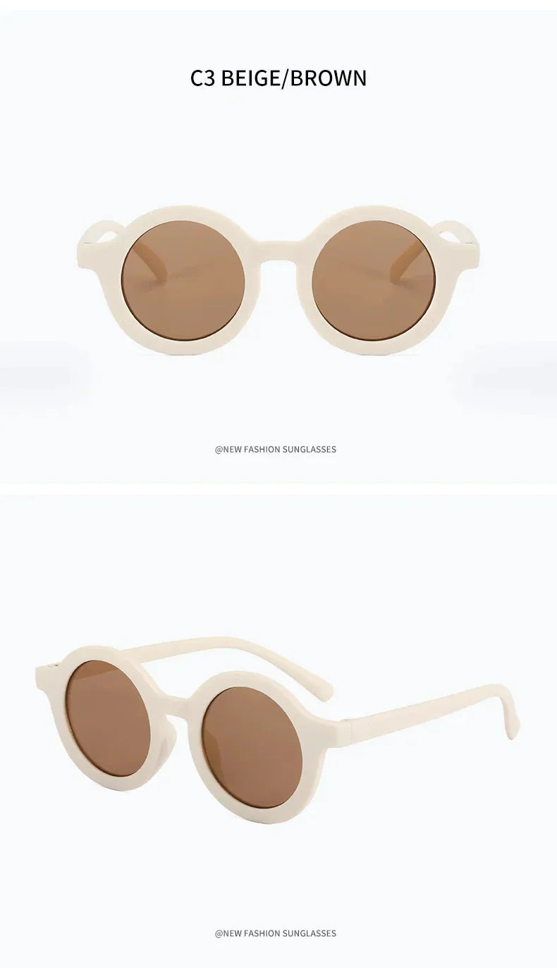 2024 new children's sunglasses yuanchaotong UV400 plastic  glasses  sunglasses