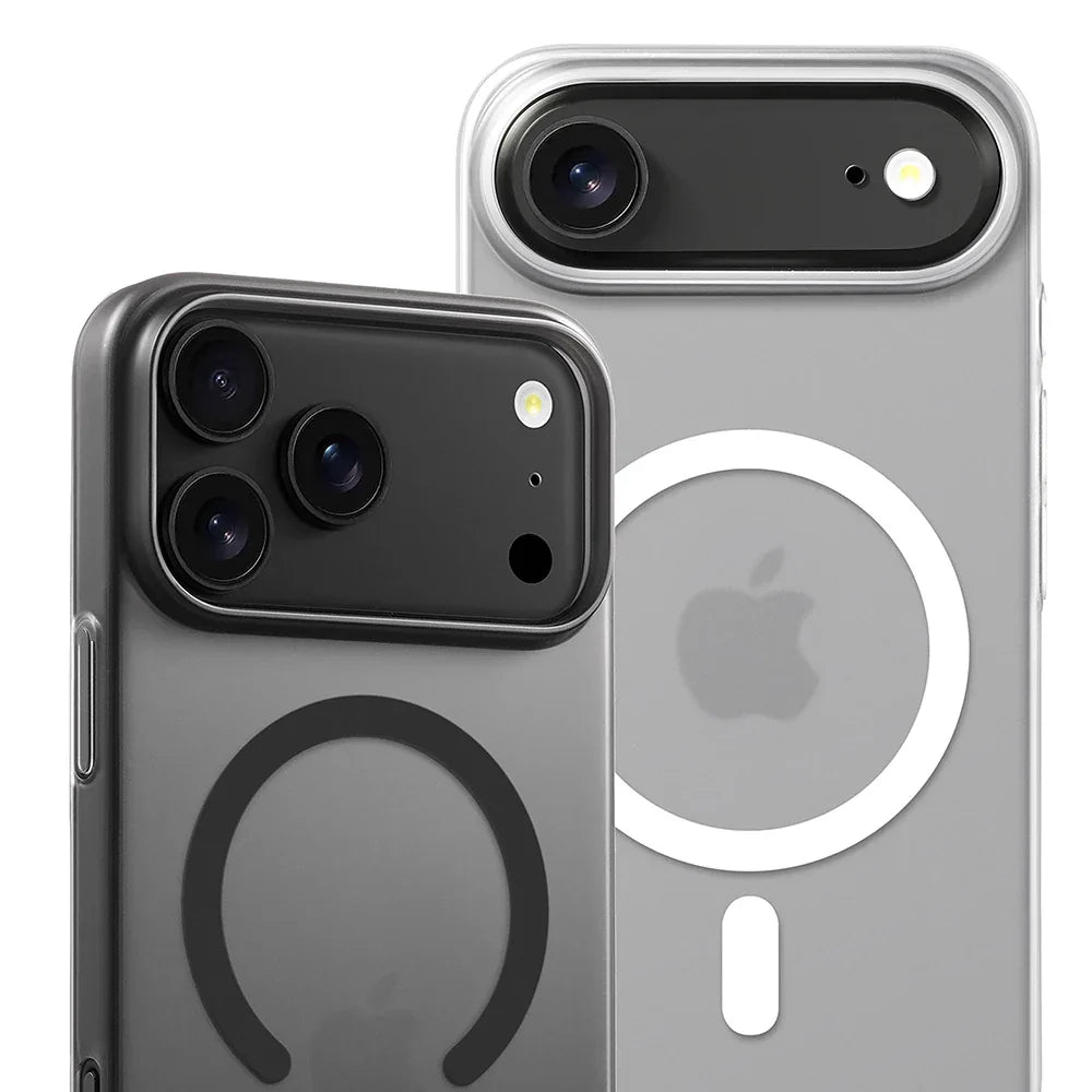 Luxury Ultra Thin Magnetic Translucent Matte Case For iPhone 17 16 15 14 13 12 Pro Max Plus 17 Air For Magsafe Clear Back Cover