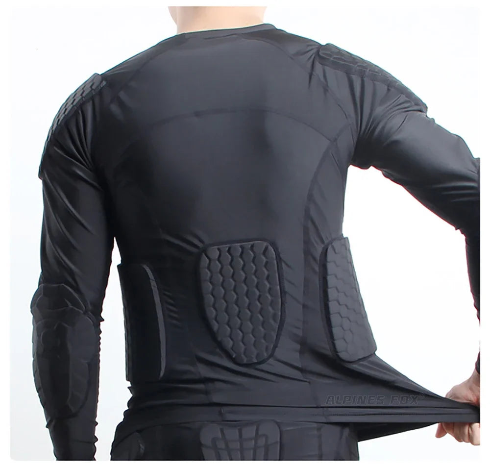 Motorcycle Full Body Armor Jacket Protective Moto Underwear Anti-collision Motorbike Riding Clothes Honeycomb Pad Motocross Tops