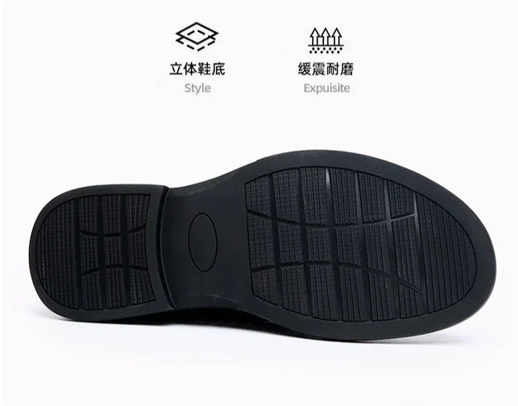 Summer Hallow Breathable Elegant Shoes Man Black Fashion Business Casual Shoe Male Lace Designer Leather Shoes for Men