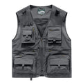 2023 Outdoor Leisure Vest Men's New Multi-Pocket Breathable Outdoor Sports Coat High-Quality Design Leisure Vest Men
