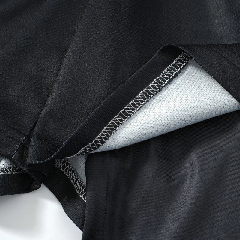 Men's Running Tracksuit Anime Print Training Fitness Sportswear Set Compression Leggings Sport Gym Performance Shorts Rash Guard