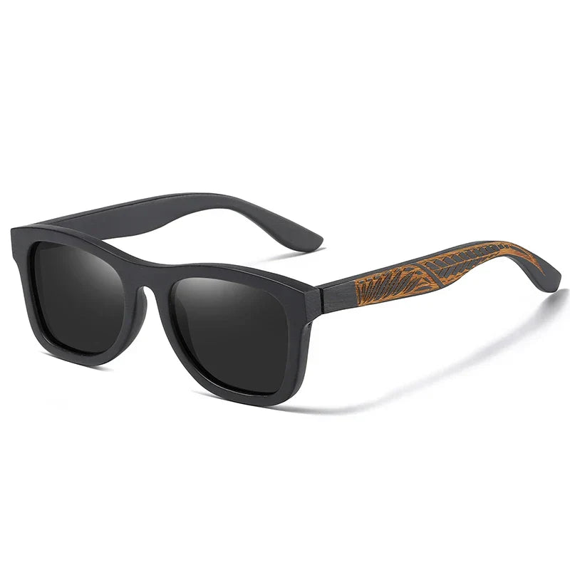 Natural Bamboo And Wooden Sunglasses VIP Manual Polarized Glasses Luxury brand Environmental Degradable Glasses Gift Box