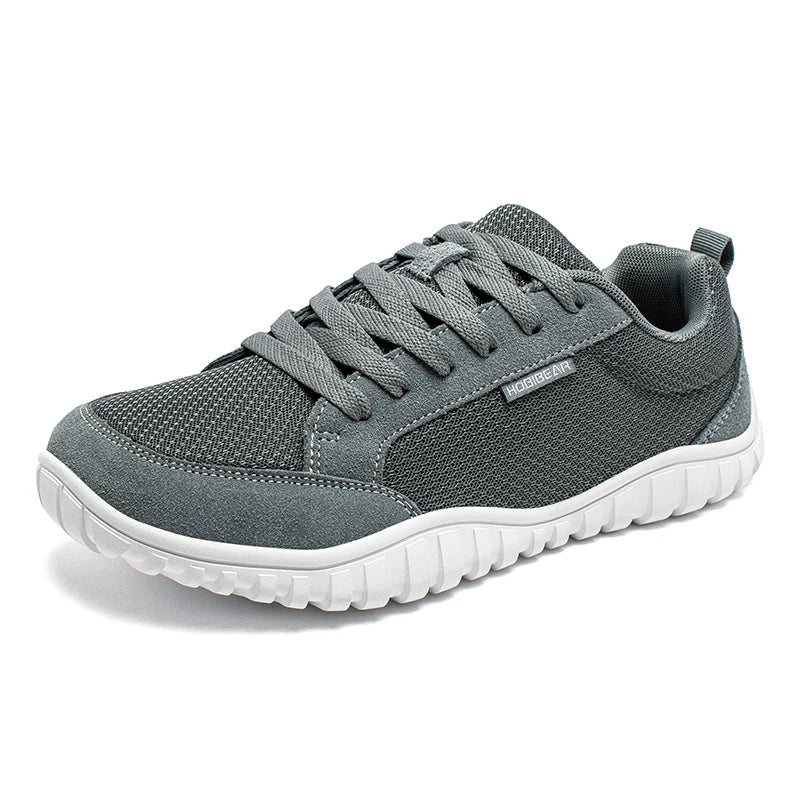 Mens Womens Walking Shoes Wide Toe Comfortable Casual Running Sneakers Lace Up Mesh Lightweight Shoes
