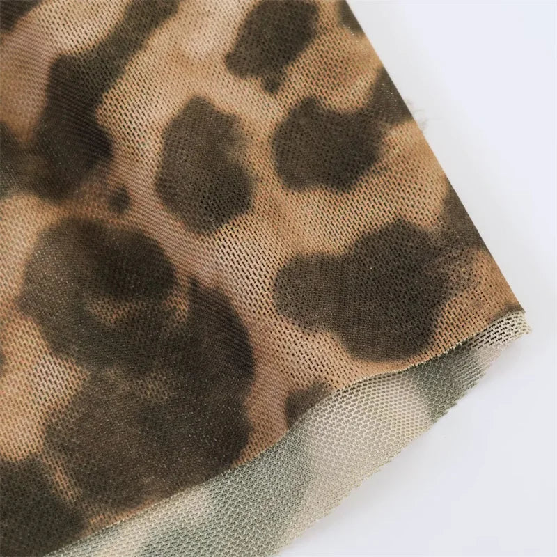 2026 Summer New Women's Dress Leopard Print Spaghetti Strap A-Line Midi Dress Sexy Fashion Wild Individual Style