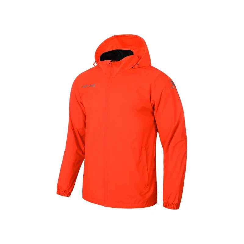Men's Windbreaker Running Jacket Soccer Kid Hooded Windproof Coat Training Waterproof Jacket Quick Dry 3801241