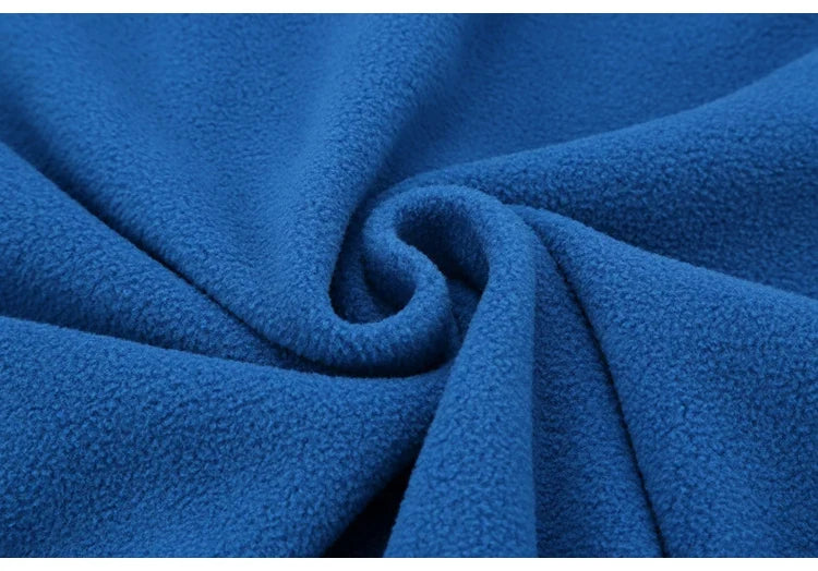 Soft Polar Fleece Jacket with Pockets Lightweight Outdoor Recreation Full Zip Coat