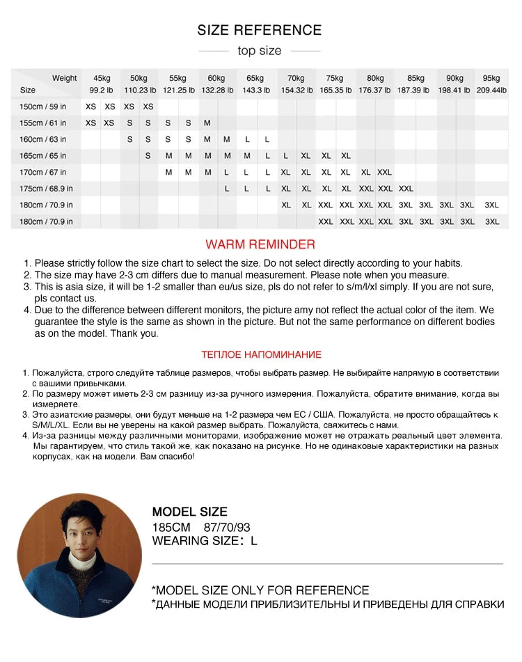 Jacket Men Antistatic Heather Knit Zip Stand Collar 2025 Autumn Winter Embroidery Top Casual Fashion Menswear Clothing
