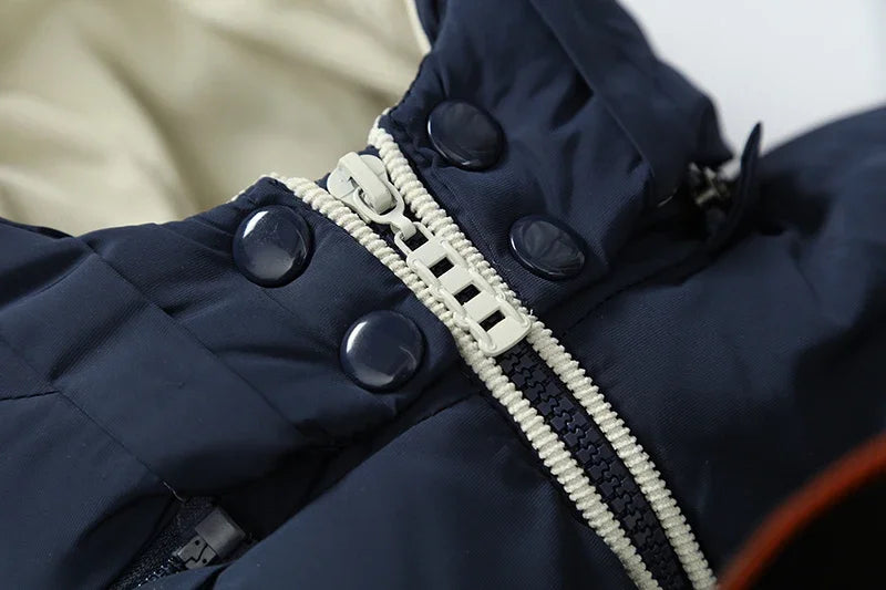5XL Men Winter Vests Hat Detachable Down Vest Casual Waistcoat Sleeveless Jackets Male Hooded Vest Outwear Warm Coats Windproof