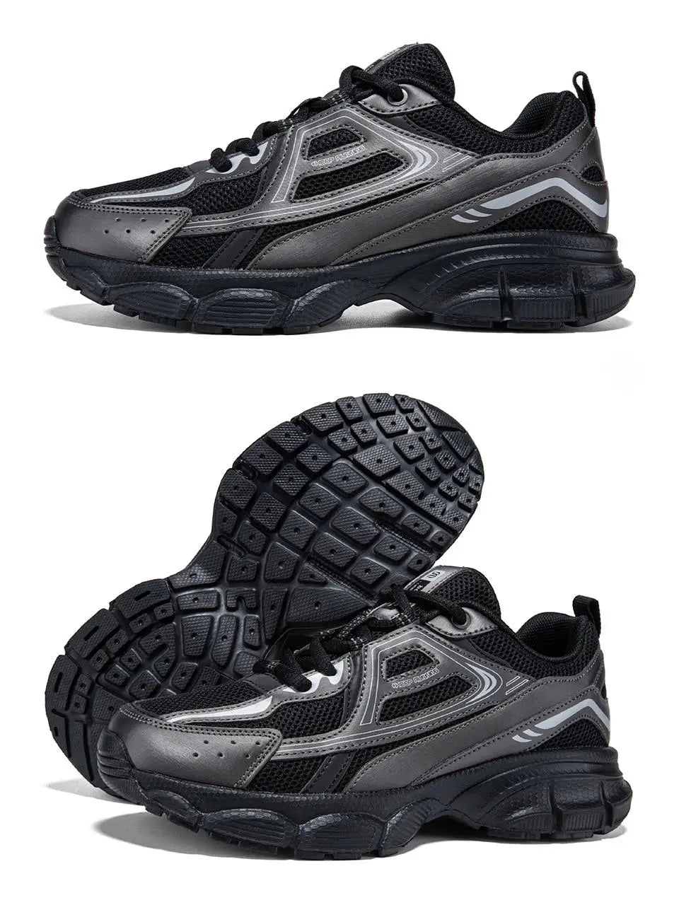 Women Running Shoes Lightweight Breathable Sport Shoes Female Comfort White Casual Sneakers Height Increase Cushioning