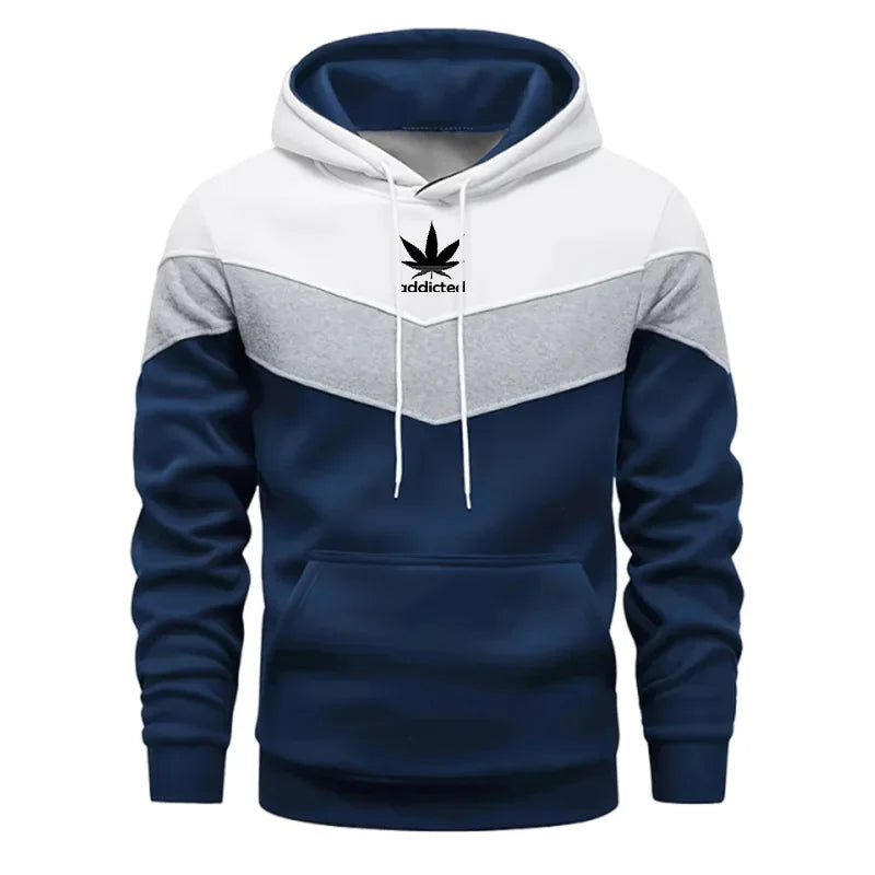 Hot Sales Mens Tracksuit Printed Casual Tricolor Sweatshirts High Quality Sports Jogging Man Clothing Single Piece Hoodie Pants