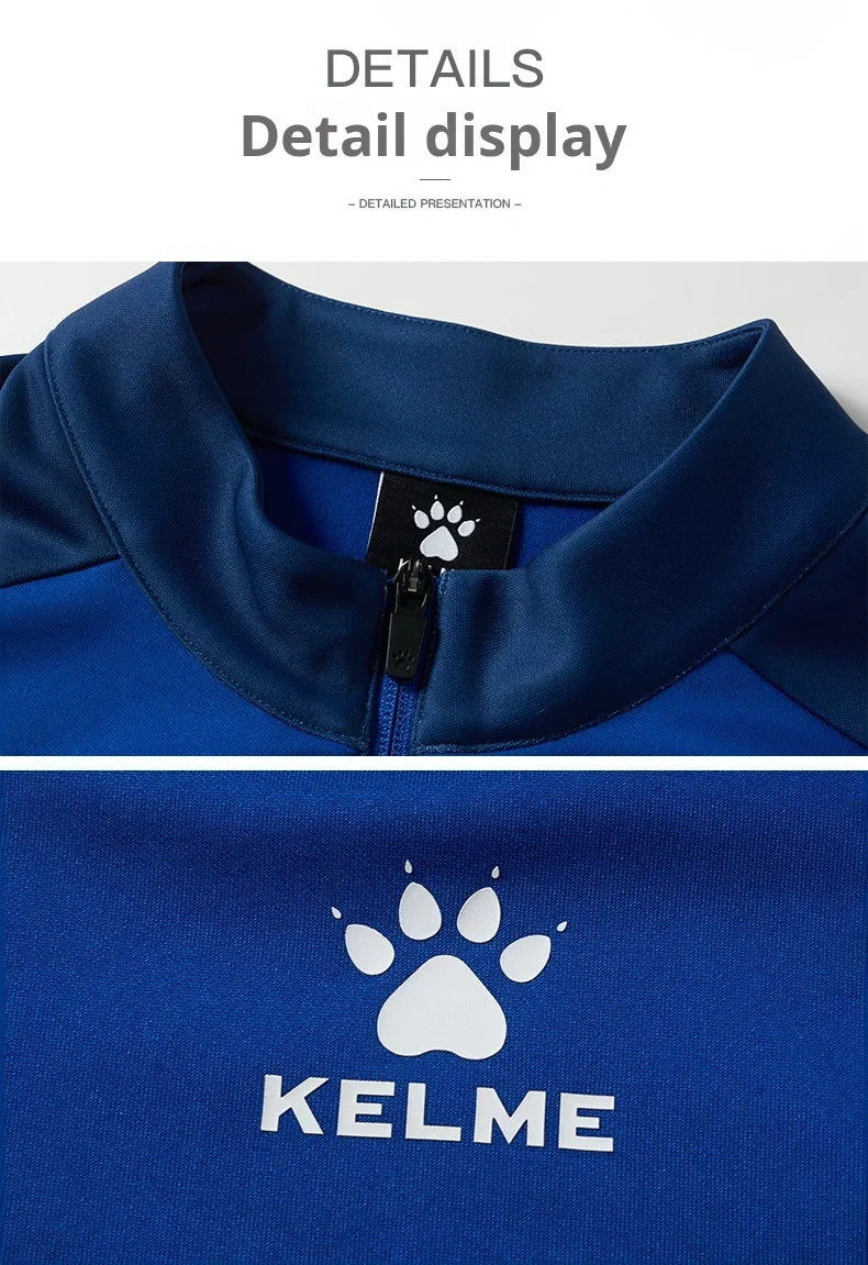 Sports Coat China League One Player's Edition Men's Football Training Knitted Jacket Playoff Coat Running Top