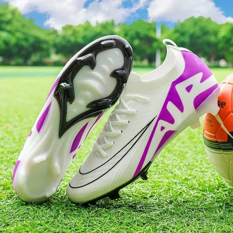 Football Boots Men Training Sport Non-Slip Grass Unisex Outdoor Ultralight Soccer Shoes Sports Shoes Breathable Drop Shipping