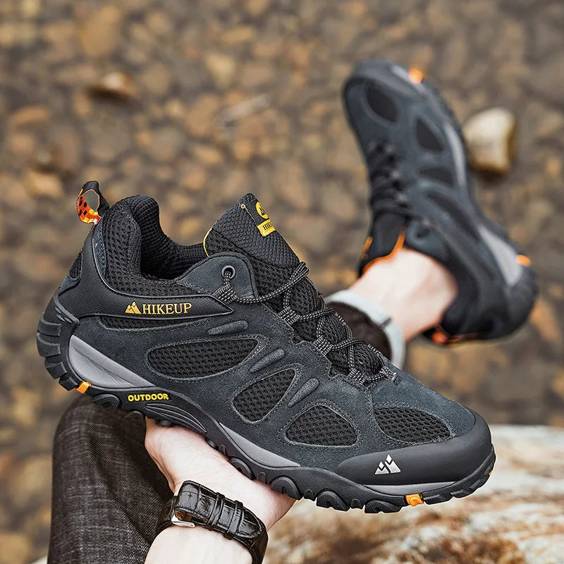 Men Shoes Breathable Splashproof Outdoor Hiking Shoes Mountain Climbing Sport Men Hunting Trekking Sneaker