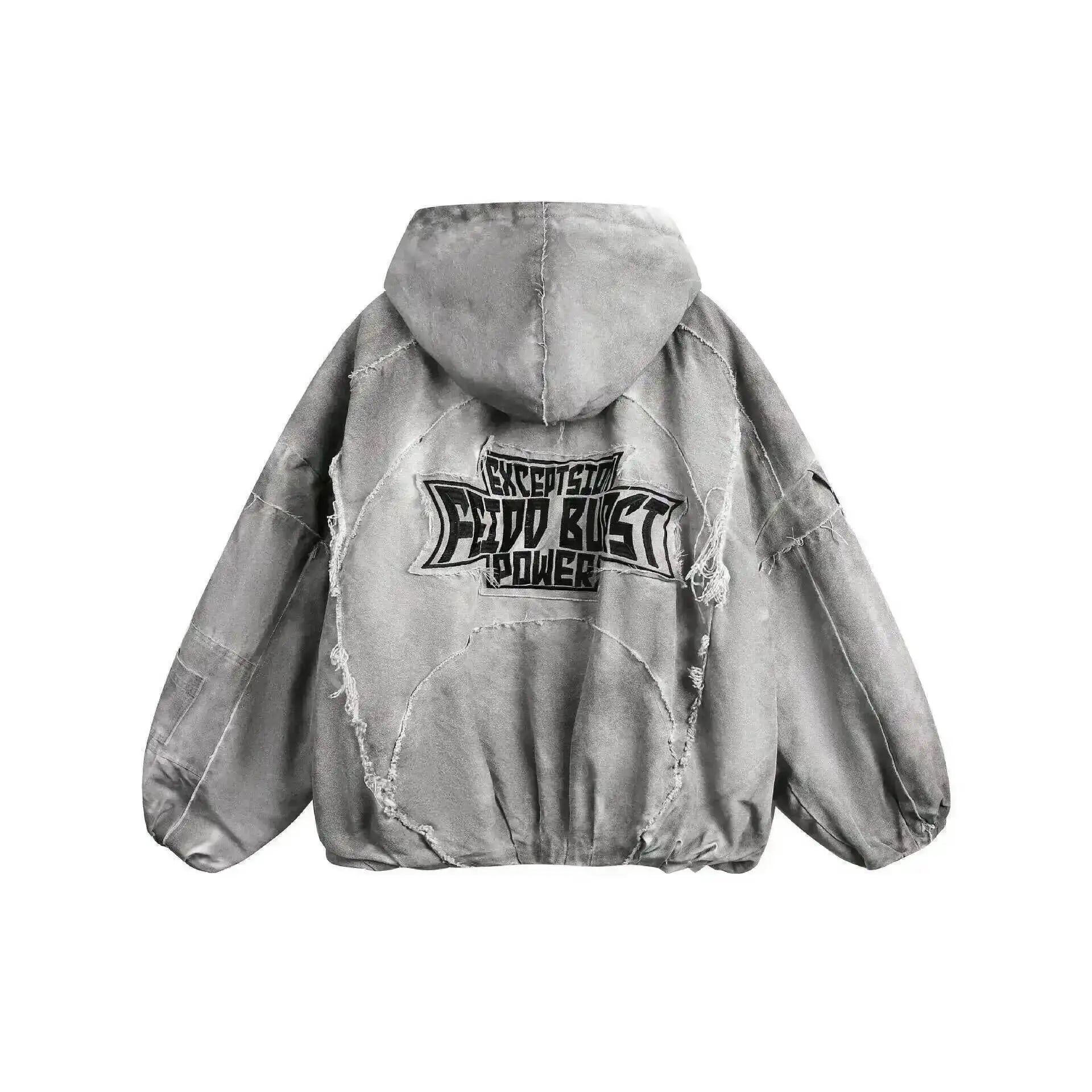 Autumn Winter New Men's Tide Original Design Techwear High Street Fashion Trend Vintage Jacket Chic Casual Coats Ins HK6132