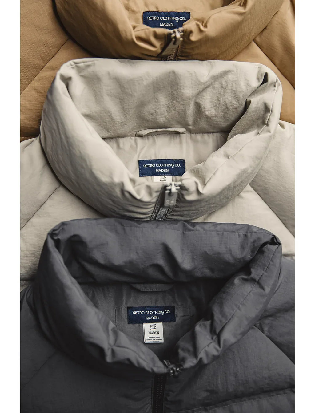 Winter Down Jacket for Men White Duck Down Filling Outdoor 4-Grade Waterproof Stand-up Collar Coat Thickened Warm Jacket
