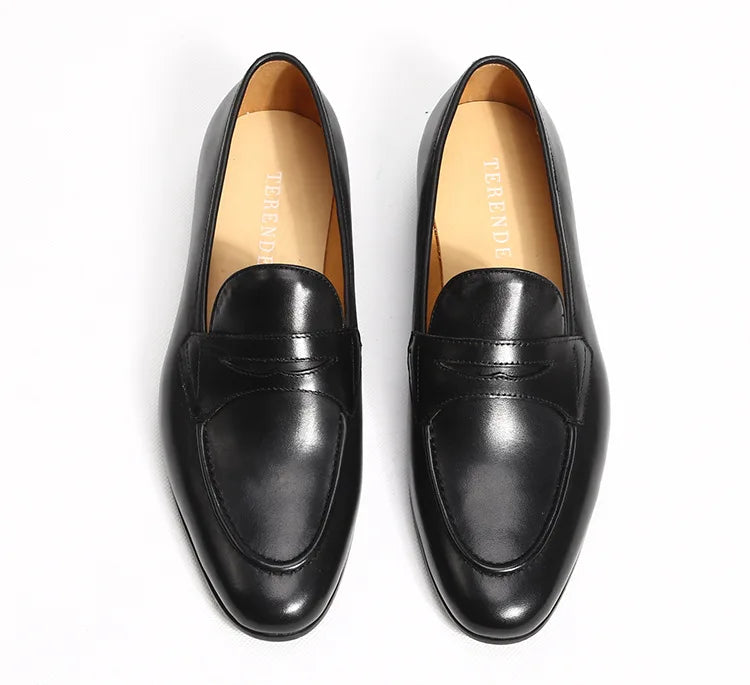 Italian Style Men's Loafers Tassel Genuine Suede Leather Comfortable Slip on Wedding Party Dress Shoes for Men Casual Shoes