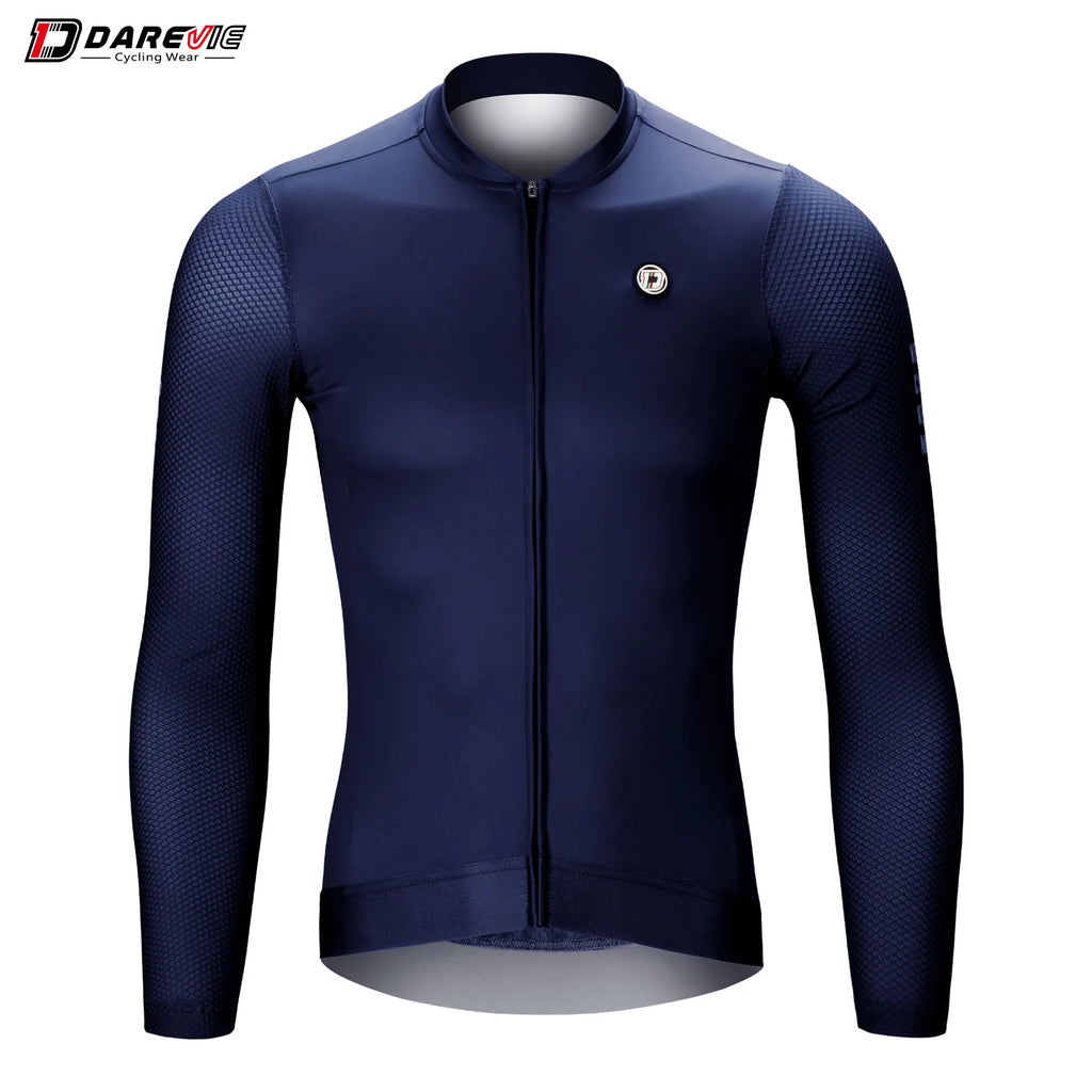 Cycling Jersey Long Sleeve Pro Aero Small Size 3D Bubble Mesh Cycling Jersey Men Women Breathable Man Cycling Maillot
