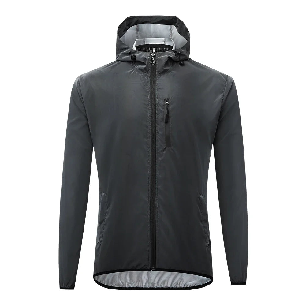 Reflective Cycling Jacket Winter Autumn Bicycle Windbreaker Bike Soft Windproof Waterproof Motorbike Jacket Men Coat