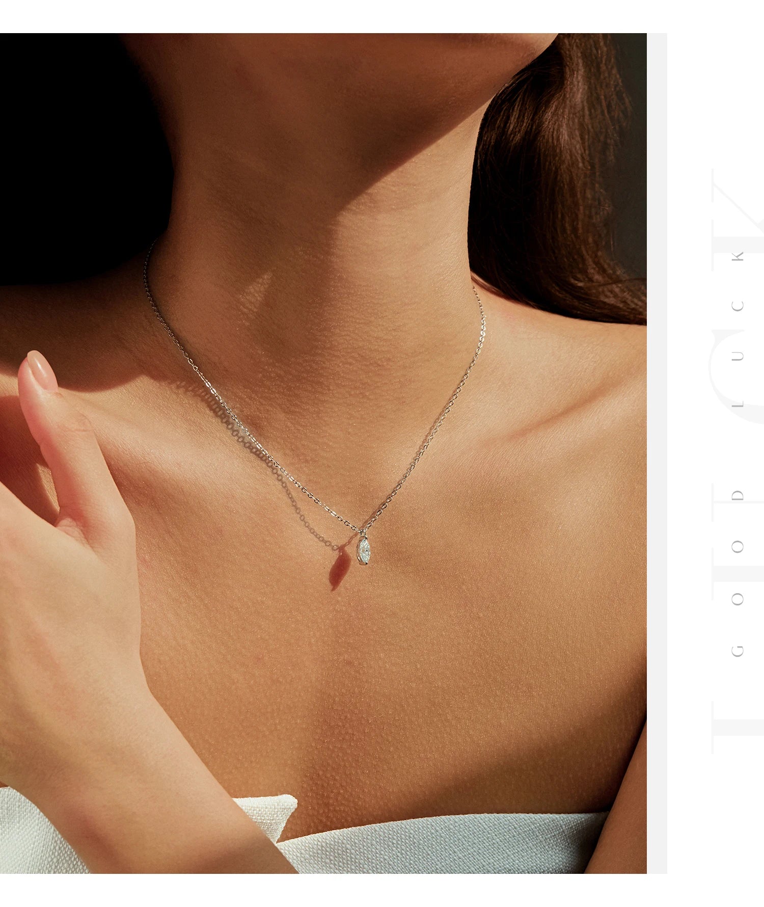6 Styles D Color Geometric Moissanite Necklaces 925 Sterling Silver Dazzling Pendant Necklace For Women Fine Jewelry