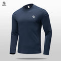 SBWL Autumn and Winter High Quality Outdoor Sports Warm Inside with Elastic Long Sleeve T-Shirt Running Fitness Base Shirt Tops