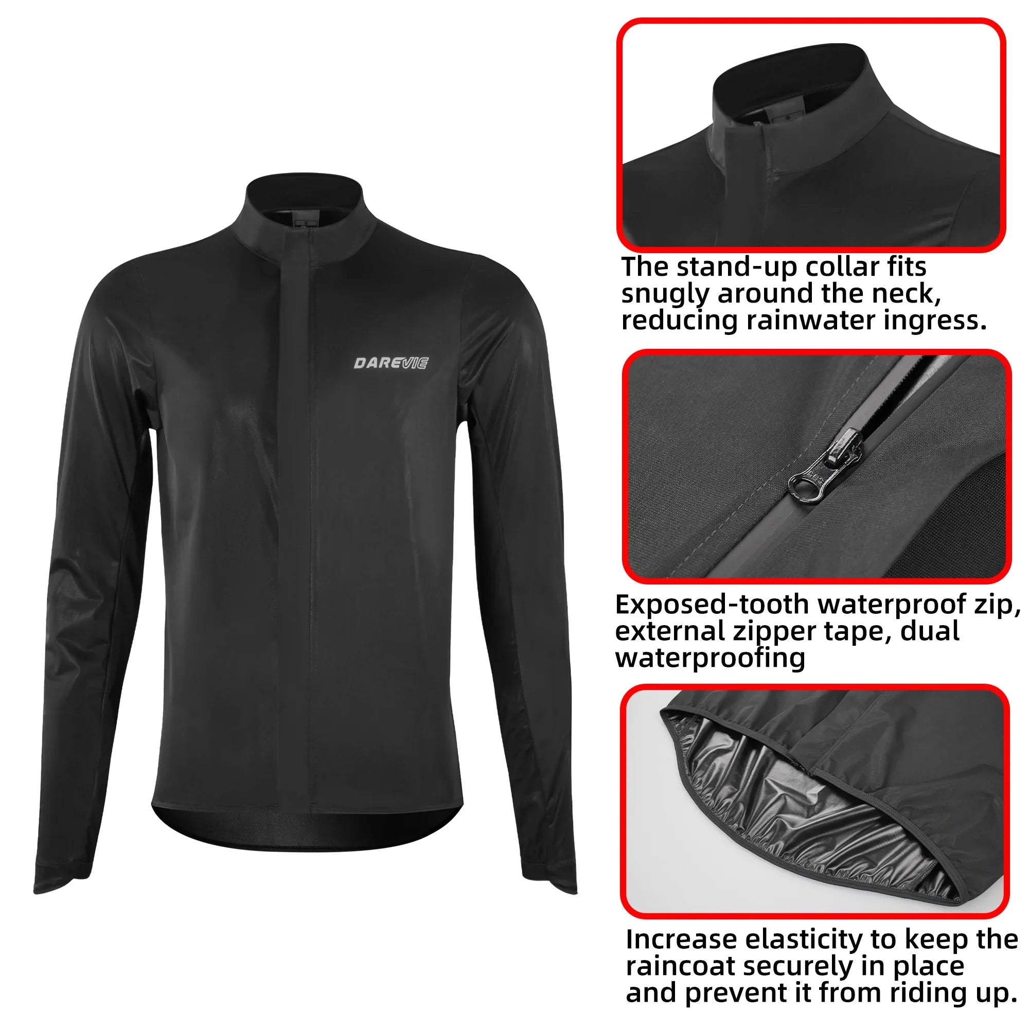 Jackets For Man Waterproof Anti UV Soft Men's Jackets Windproof Light Soft Anti Slip Raincoat Outdoor Cycling Jacket Man