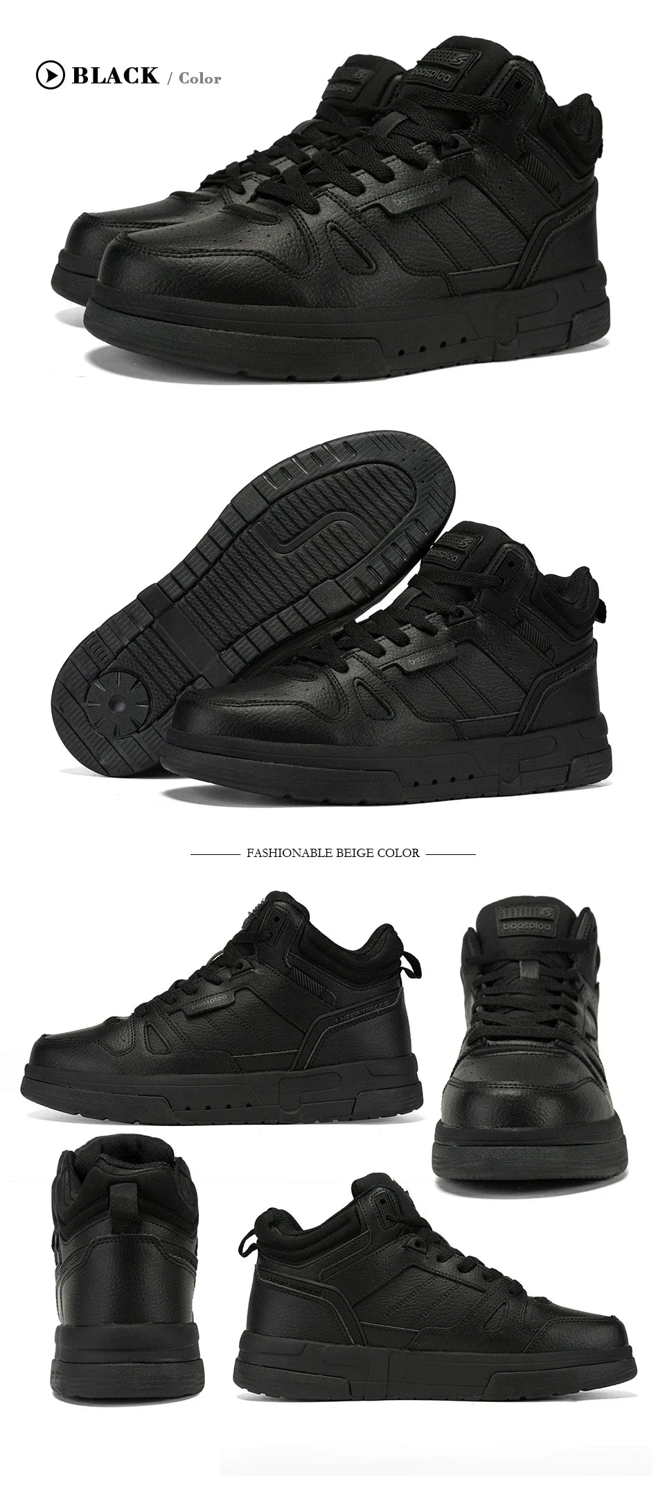 Men Winter Sneakers Casual Skateboard Shoes for Men Comfort Plush Warm Cotton Shoes Non-Slip Outdoor Male Sneakers