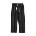 Size M-5XL Loose Straight Mens Casual Pants Fashion Streetwear Korean Cool Ice Silk Trousers Quick-dry Jogging Man Sweatpants