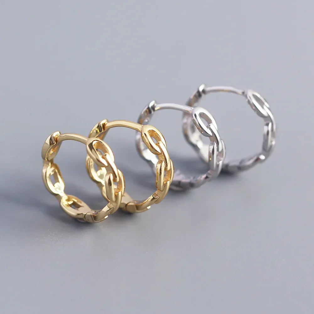 925 Sterling Silver Earring Colorful Dripping Oil Material Ear Ring Ear Buckle Rhombus Shape Trend Wild Girl Women Boy Ear Jewel