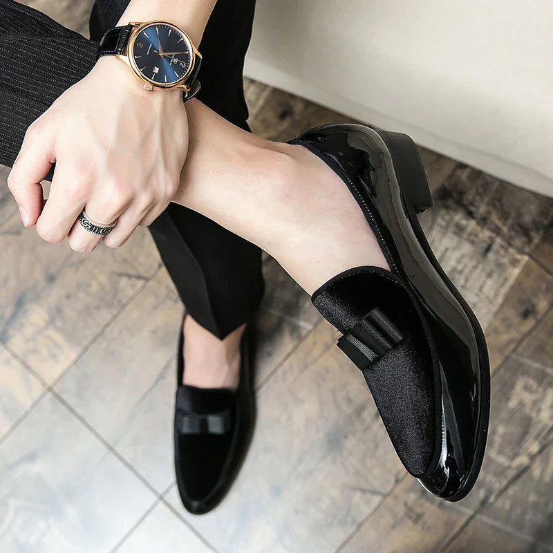 38~48 Mens Dress Italy Paty Leather Wedding Luxury Designer Flats Business Formal Gentleman Casual Driving Shoes for Men Loafers