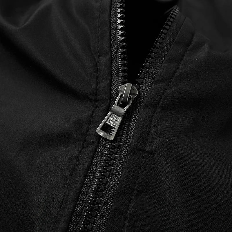 Thick Warm Autumn Winter Jackets for Men Business Office Dress Coat Casual Men's Winter Jacket Solid Color Luxury Outerwear Man