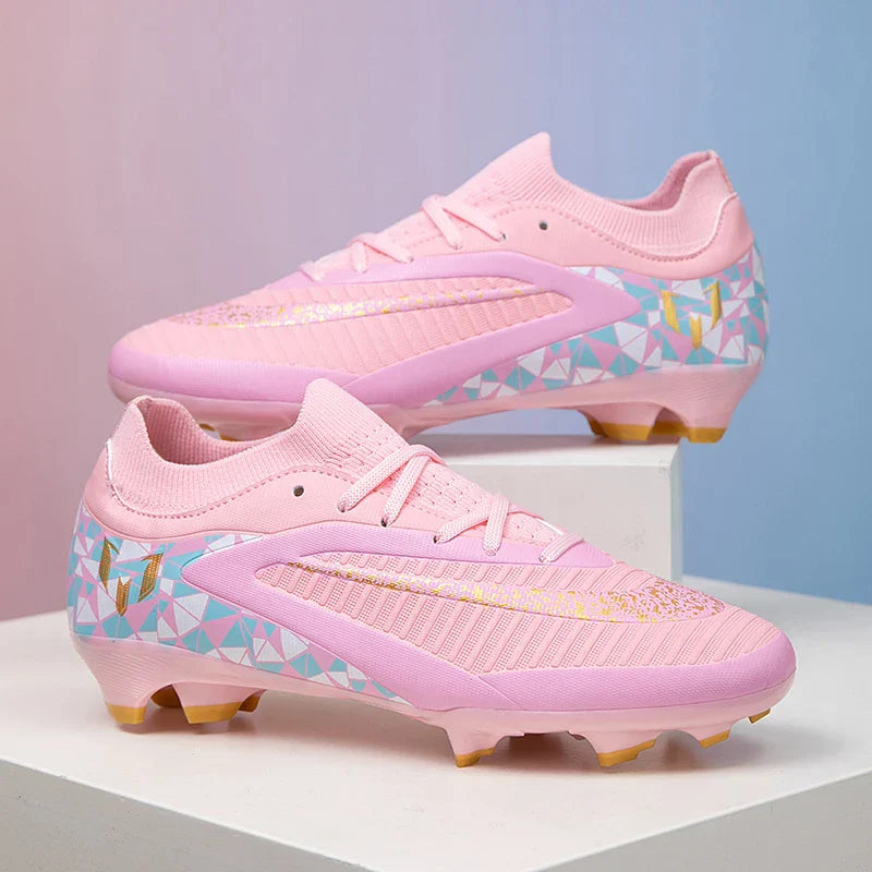 New Kid Match Boys Professional Non-Slip Comfortable Football Boots Sneakers Match Soccer Shoes Outdoor Sports Shoes Unisex