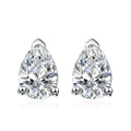 1ct D Color Pear Cut Moissanite Stud Earrings Water Drop Lab Diamond 925 Sterling Silver Gold Plated Wedding Jewelry Gift