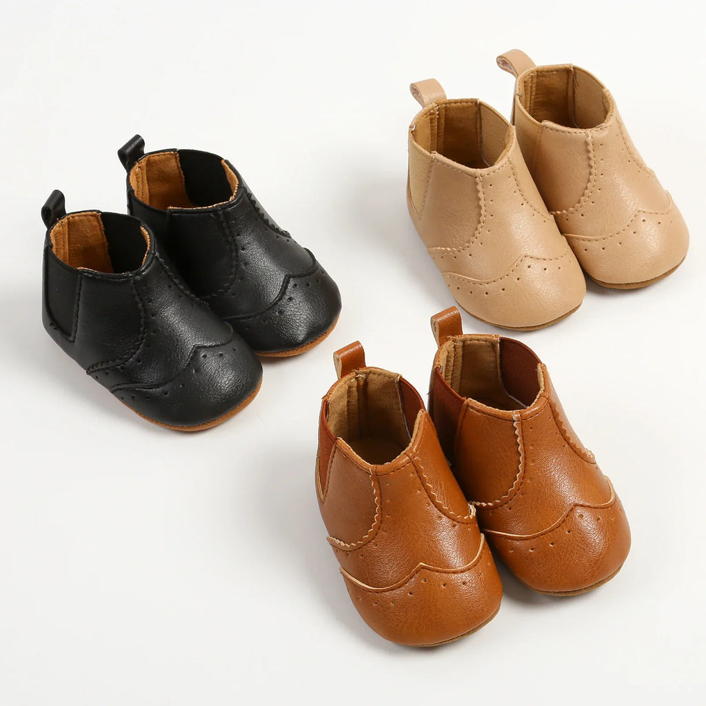 Citgeett Autumn Infant Baby Girls Boots Soft Sole Non-slip First Walker Shoes for Fall Winter