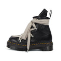 Dark punk thick soled genuine leather  boots