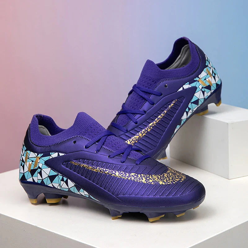 New Kid Match Boys Professional Non-Slip Comfortable Football Boots Sneakers Match Soccer Shoes Outdoor Sports Shoes Unisex