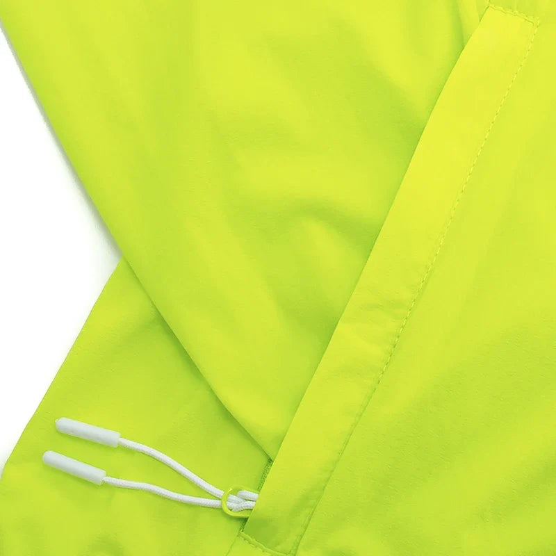 Men Windproof Waterproof Long Sleeve Cycling Jacket YKK Double Zipper Breathable MTB Bike Clothing Tops Pro Team Jersey