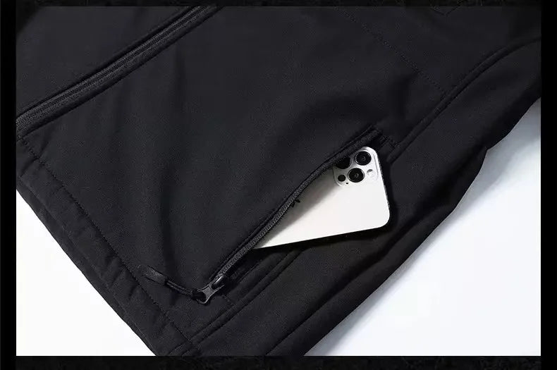 Tactical Military Men Winter Autumn Fleece Waterproof Jackets Sports Hiking Camping Climbing Outdoor Hooded Coat Hunting Combat