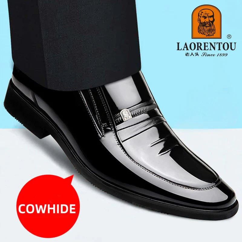 Breathable Genuine Leather Men’s Casual Shoes – Comfortable Walking Footwear EU 40–47