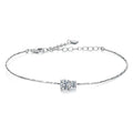 Sparkling Moissanite Starlight Bracelet Adjustable Strand Bracelet for Women Engagement Birthday Gift Fine Jewelry MSB024