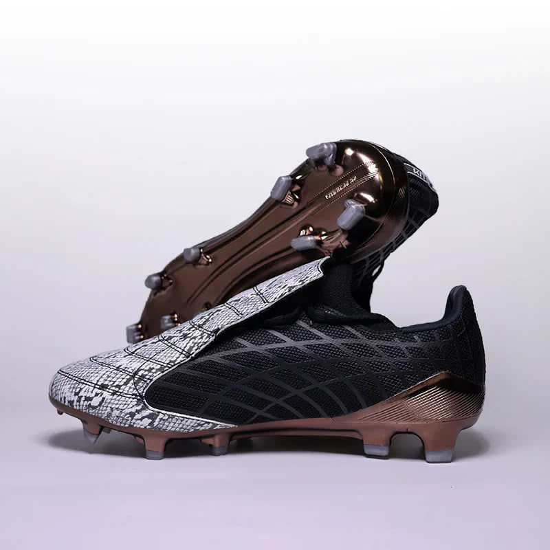 F50+ Professional Mens Soccer Shoes Training Non-Slip Turf Soccer Cleats Boys TF/FG Football Sneakers Man Chuteira Campo 39-45