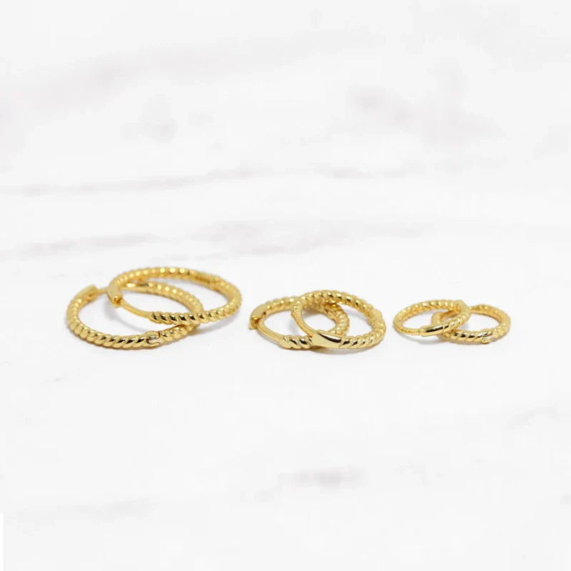 1pair 925 Sterling Silver Hoop Earring 6/7/8/13mm Circle Round Huggies for Women Men Ear Ring Bone Buckle Fashion Jewelry