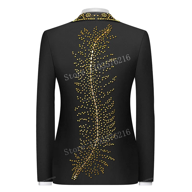 Olibexley Men's Suits 2 Pieces Sets